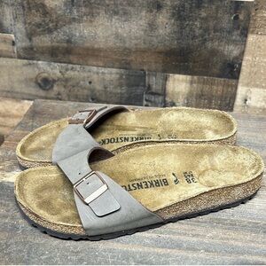 Birkenstock Madrid Buckle Slide Sandal‎ - Mocca - EU 38 - L7/M5